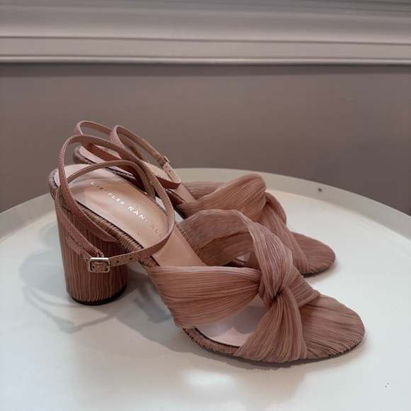 Loeffler Randall Reed Sandals (color: beauty) size 8.5 - Picture 4 of 5